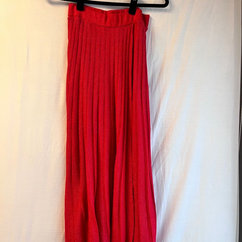 Saia Plissada Mango Mango Usado 93913176 enjoei