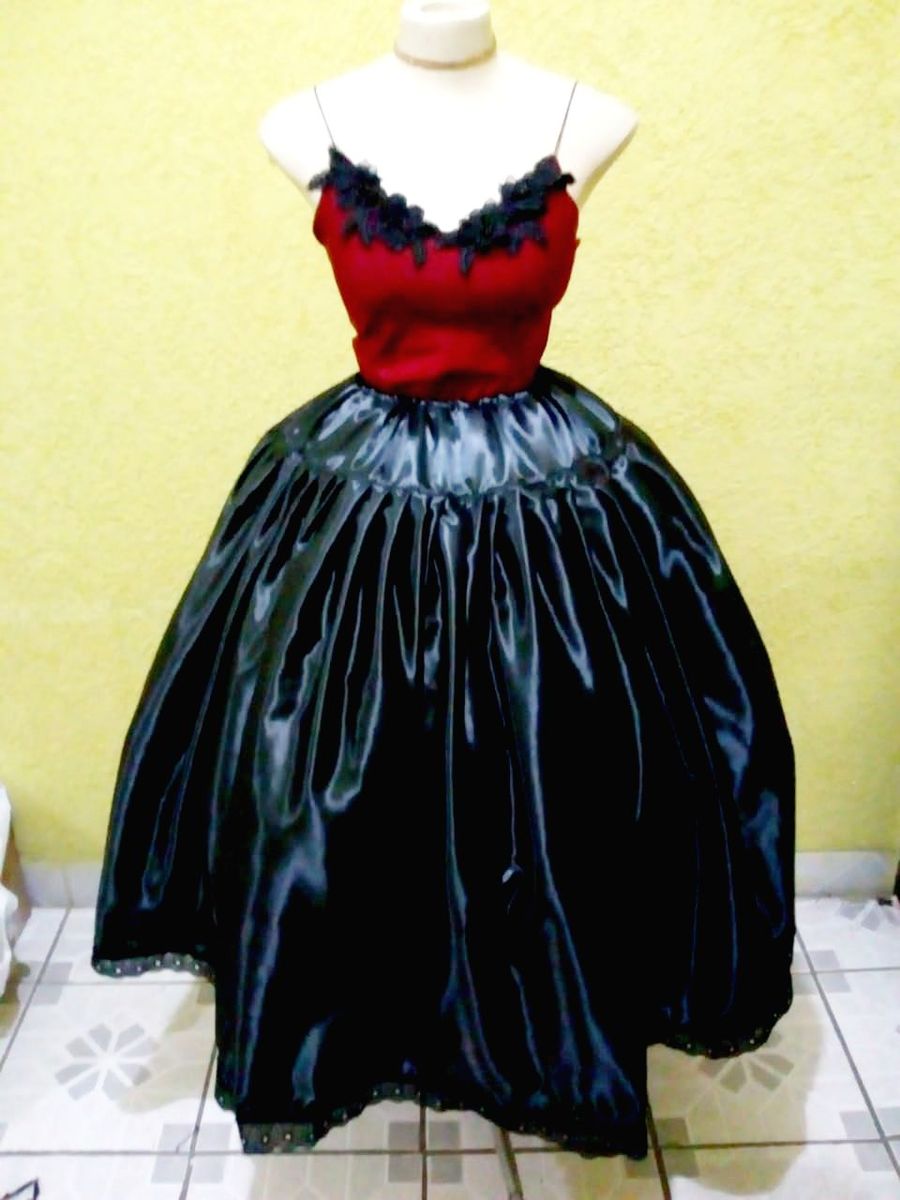 saia de pomba gira preta