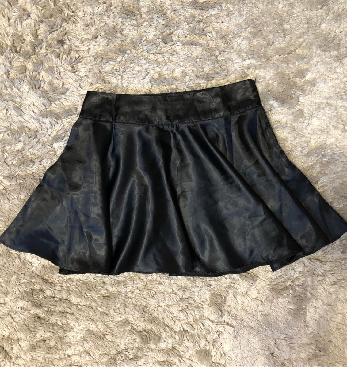 saia de cetim rodada