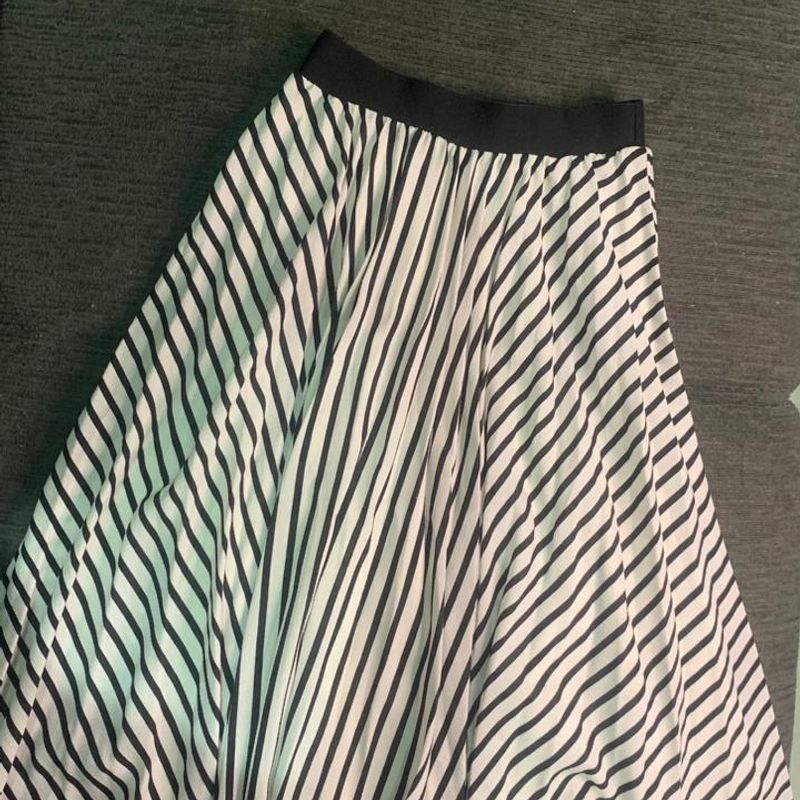 Saia midi best sale listrada rodada