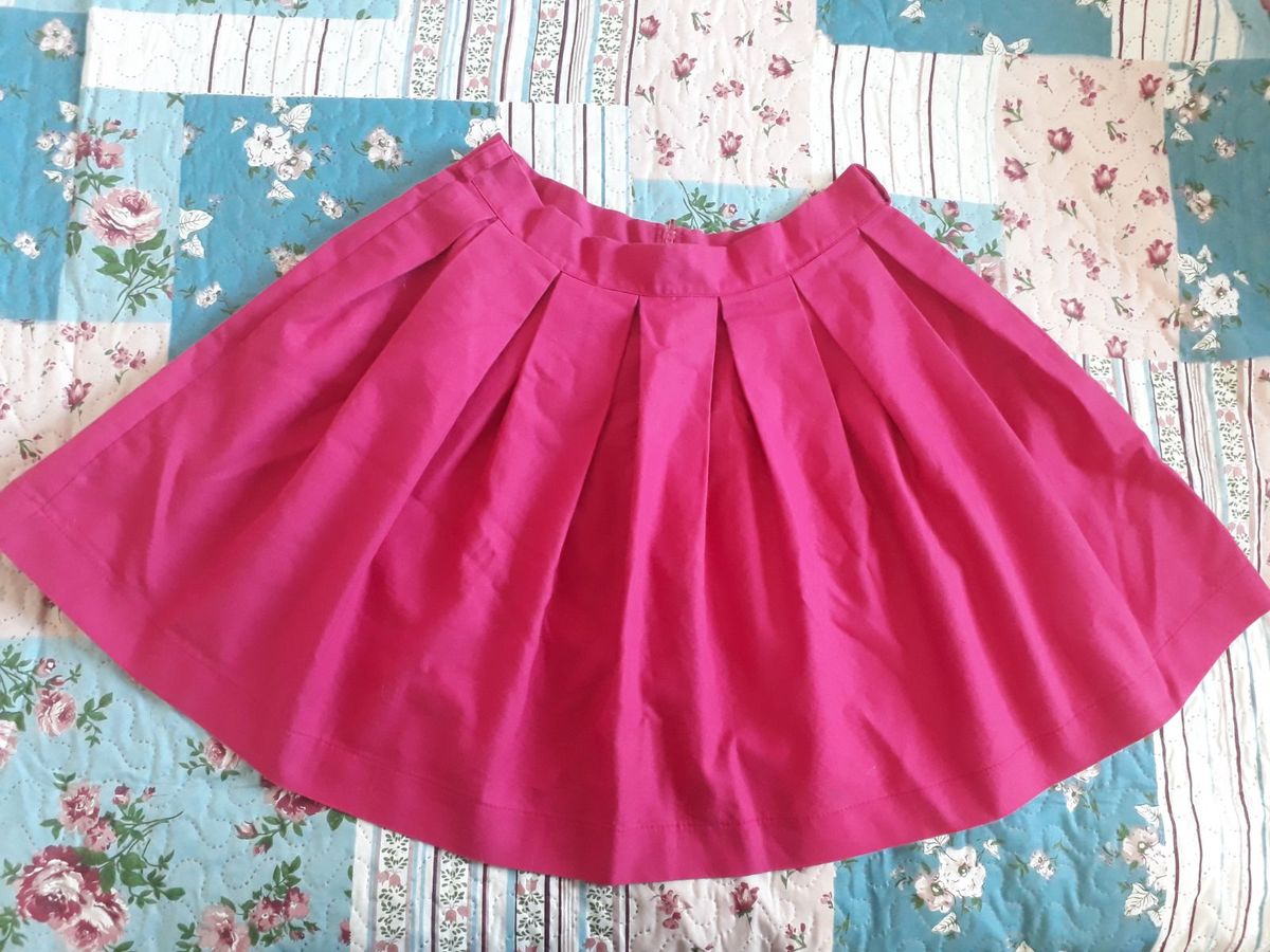 saia rosa rodada
