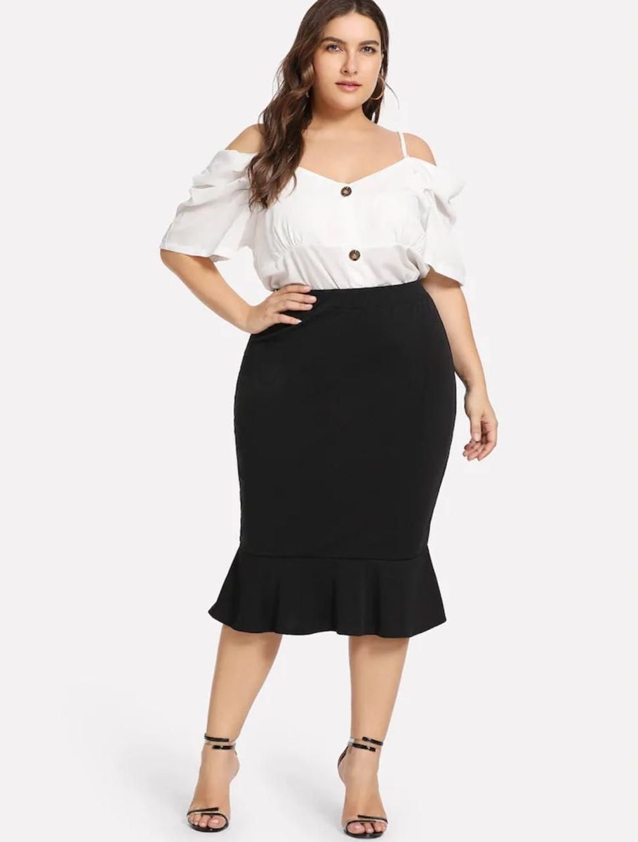 saia sereia plus size