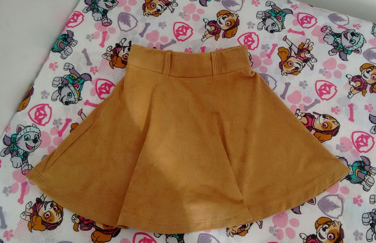 saia suede infantil