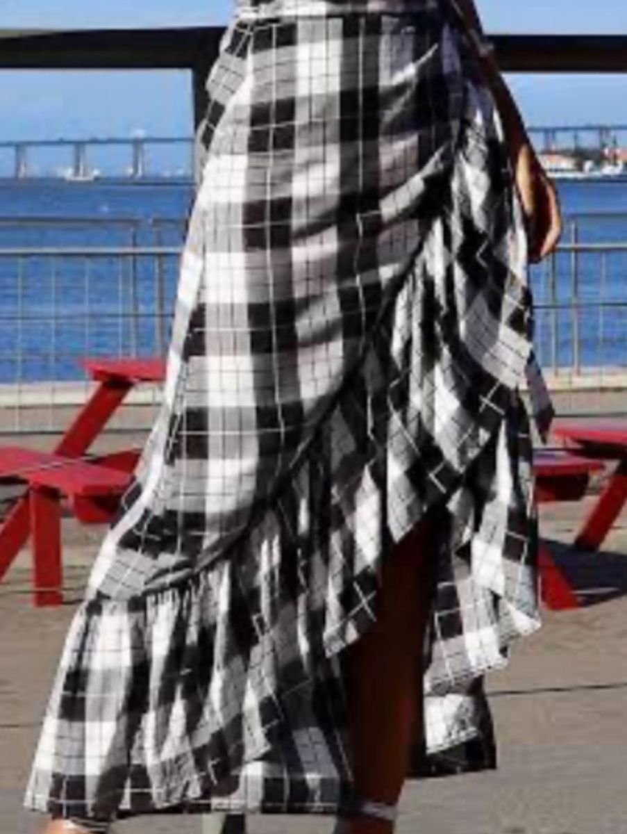 saia transpassada xadrez