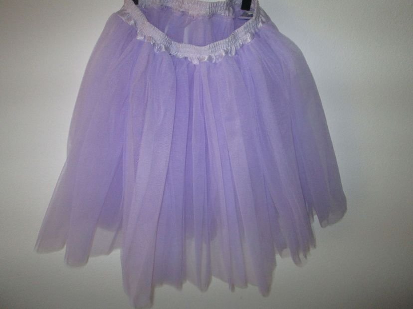 FANTASIA VESTIDO LONGO ROXO LILAS TULE PRINCESINHA SOFIA LUX