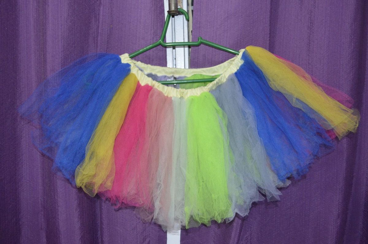 saia de bailarina com tule