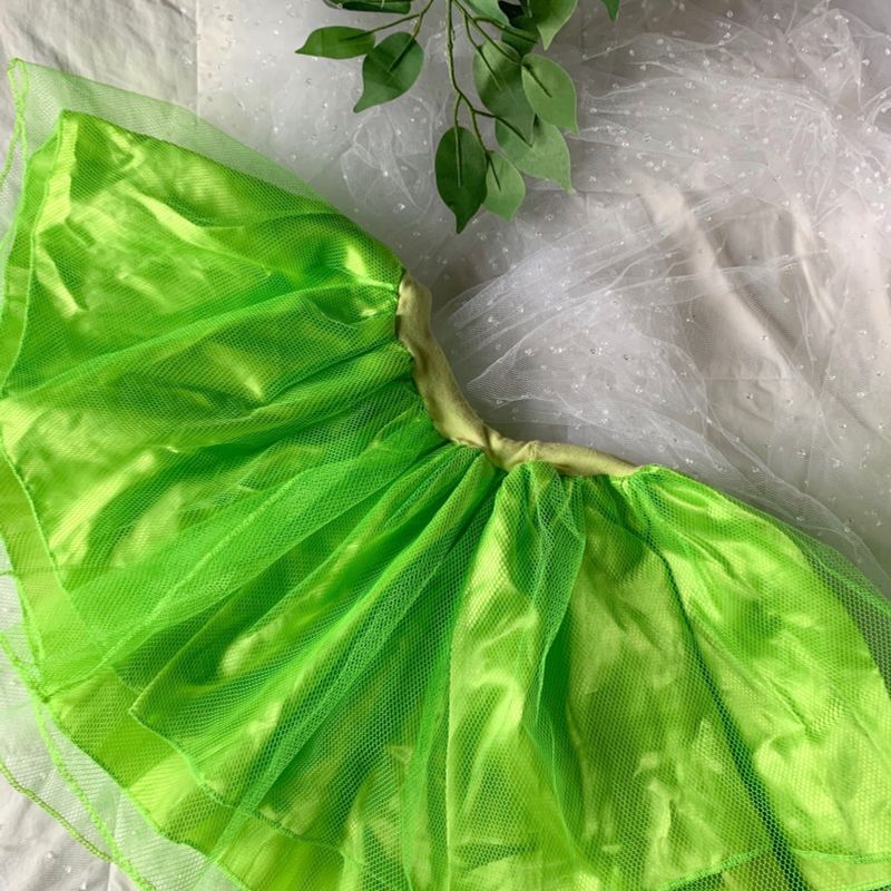 Saia tutu hot sale verde