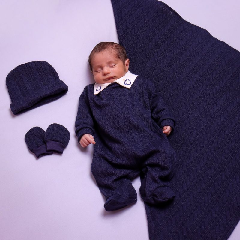 Roupa de croche infantil hot sale masculina