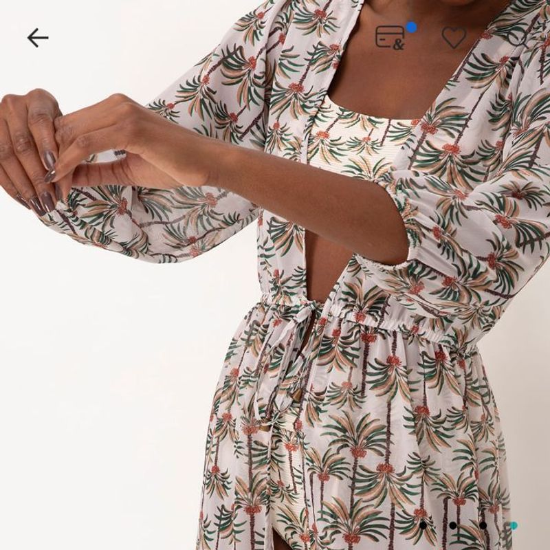 Saida de praia c&a hot sale 2019