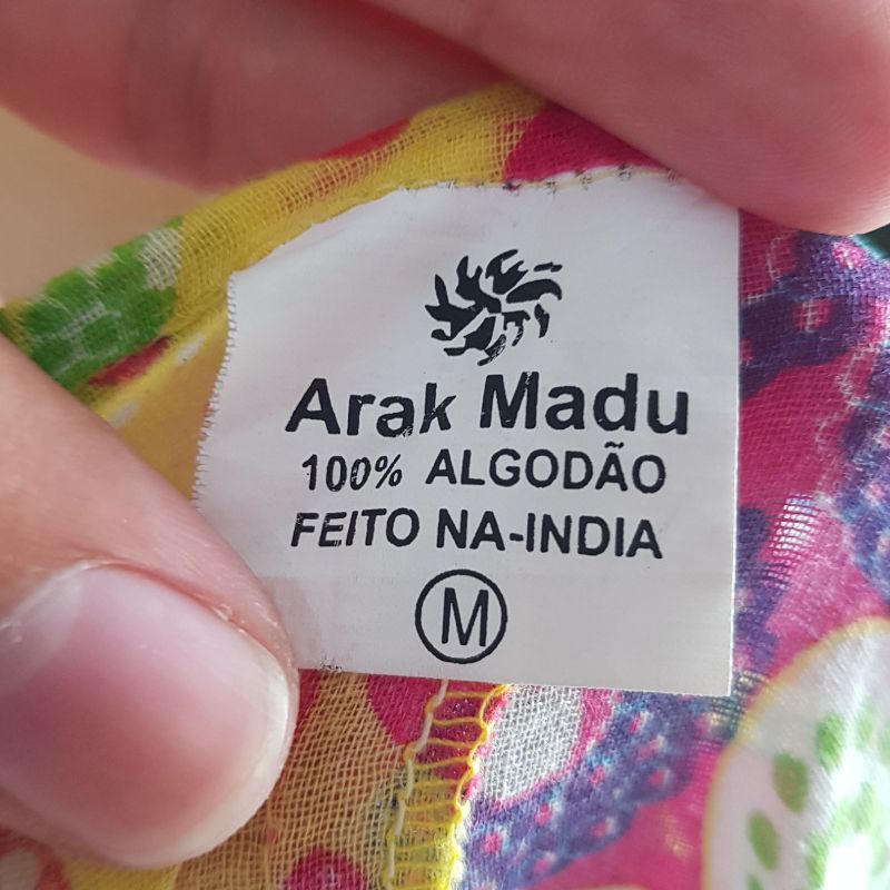 Sa da de Praia Marca Arak Madu Camisa Feminina Arak Madu Usado 68977542 enjoei