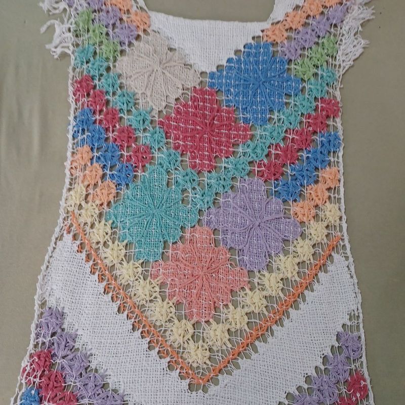 Saida de Praia Renda Nordeste Moda Praia Feminina Usado 95686547 enjoei