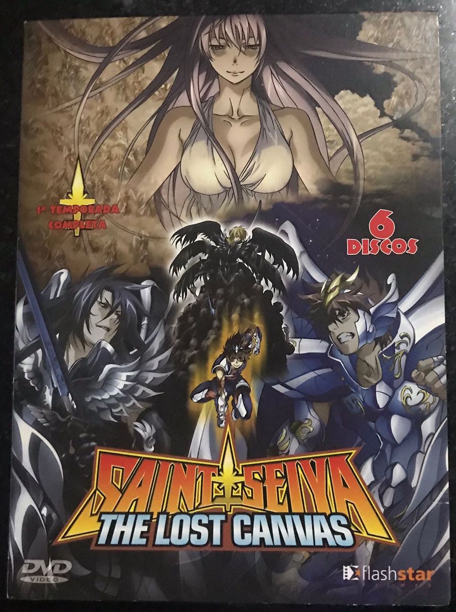 Saint Seiya - The Lost Canvas 1ª Temporada - Box com 6 Dvds