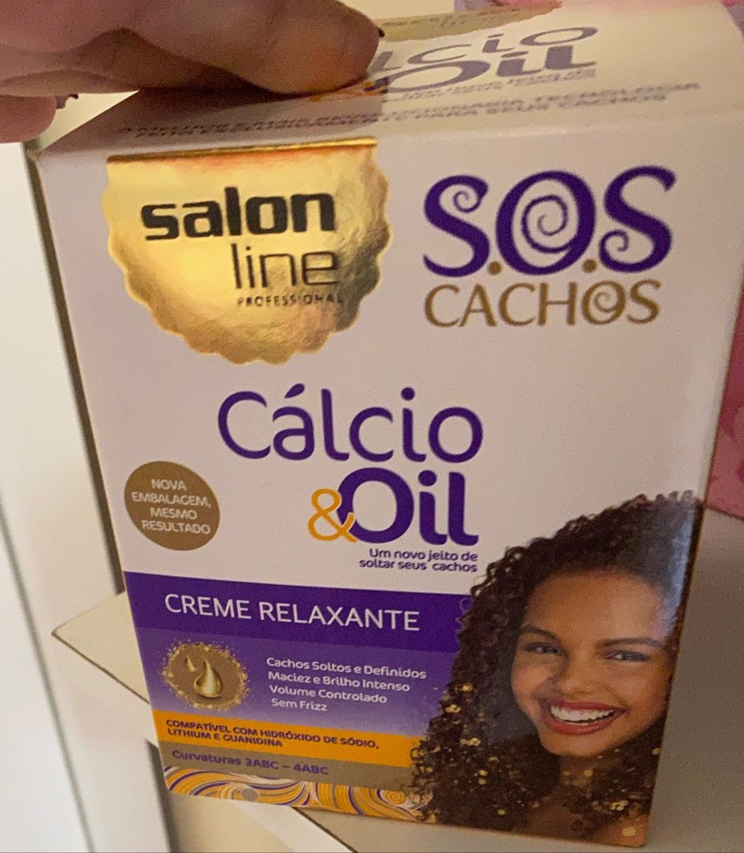 Salon Line Sos Cachos Novo Produto P Cabelos Feminino Salon Line Nunca Usado Enjoei