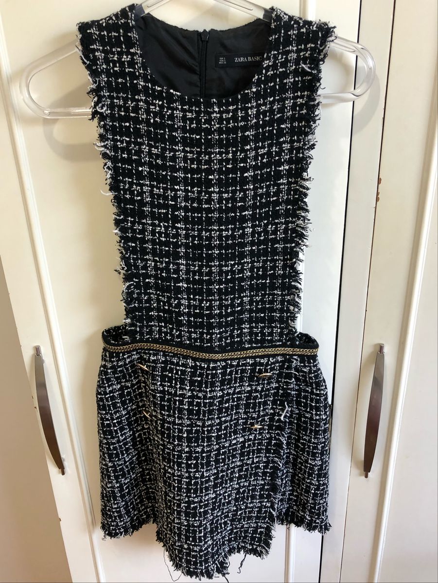 jardineira tweed zara