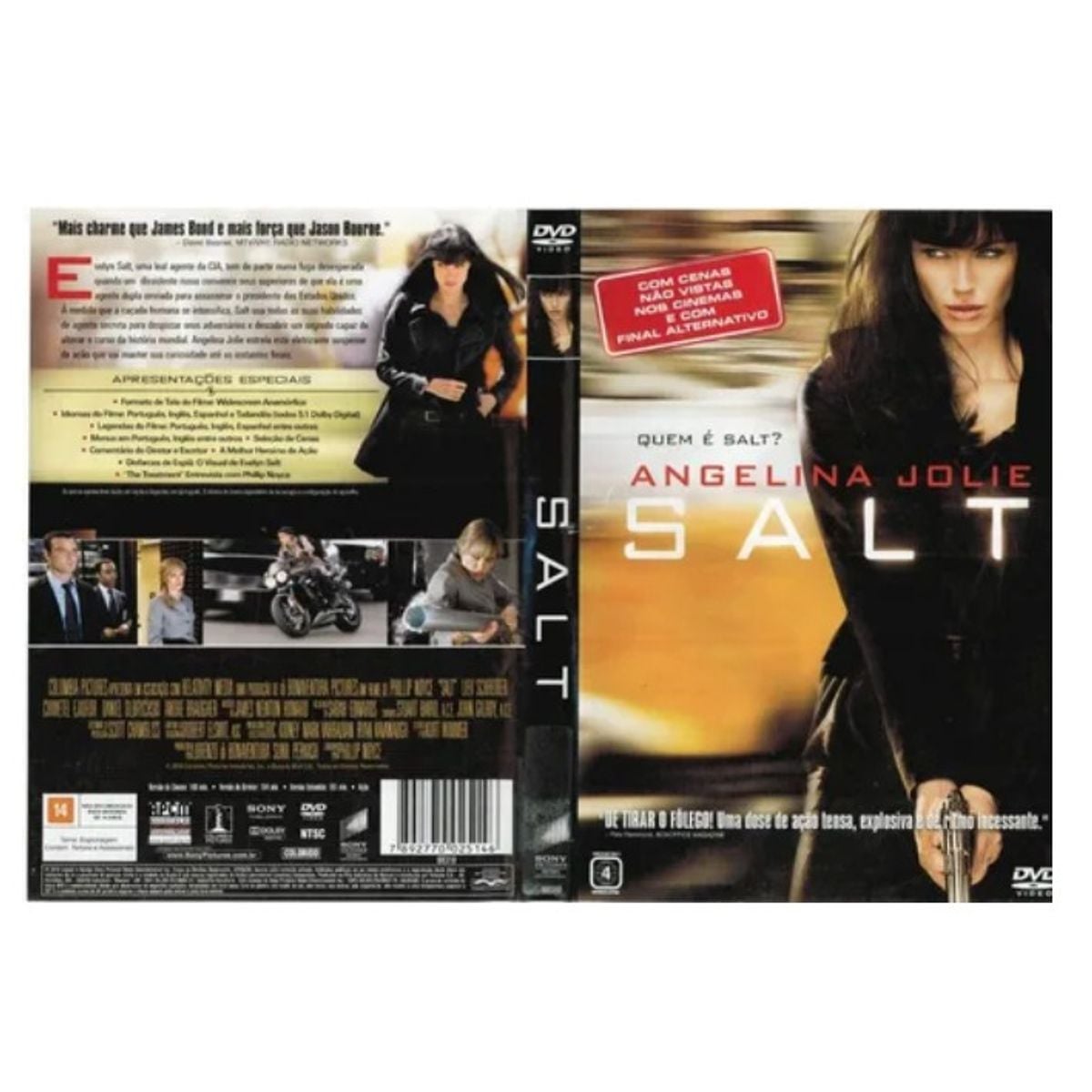 Salt - Angelina Jolie - Dvd Filme Lacrado e Dublado | Filme e Série Dvd ...