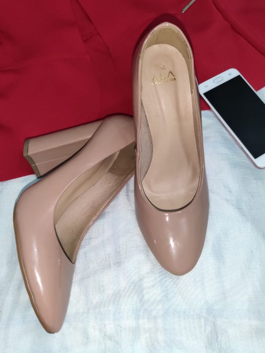 Salto Ala Nude | Sapato Feminino Ala Nunca Usado 43069307 | enjoei