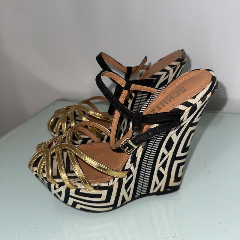 Schutz hot sale anabela 2018