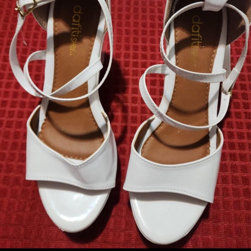 Sapato branco fashion feminino dafiti