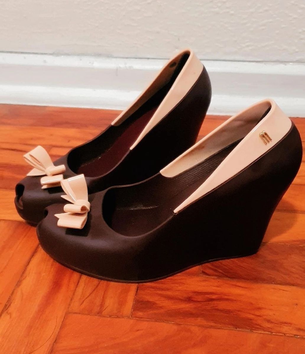 Salto Plataforma Melissa | Sandália Feminina Melissa Usado 69760770 ...