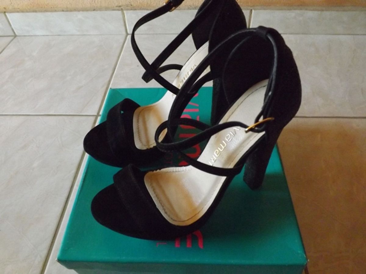 sandalia via marte salto glitter