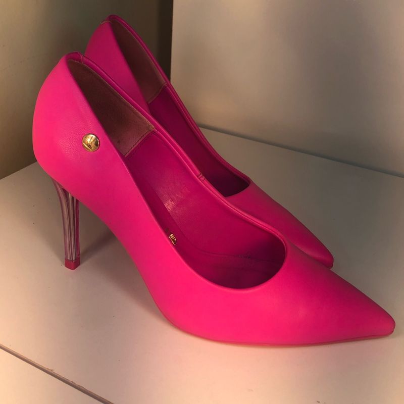 Scarpin vizzano rosa store choque