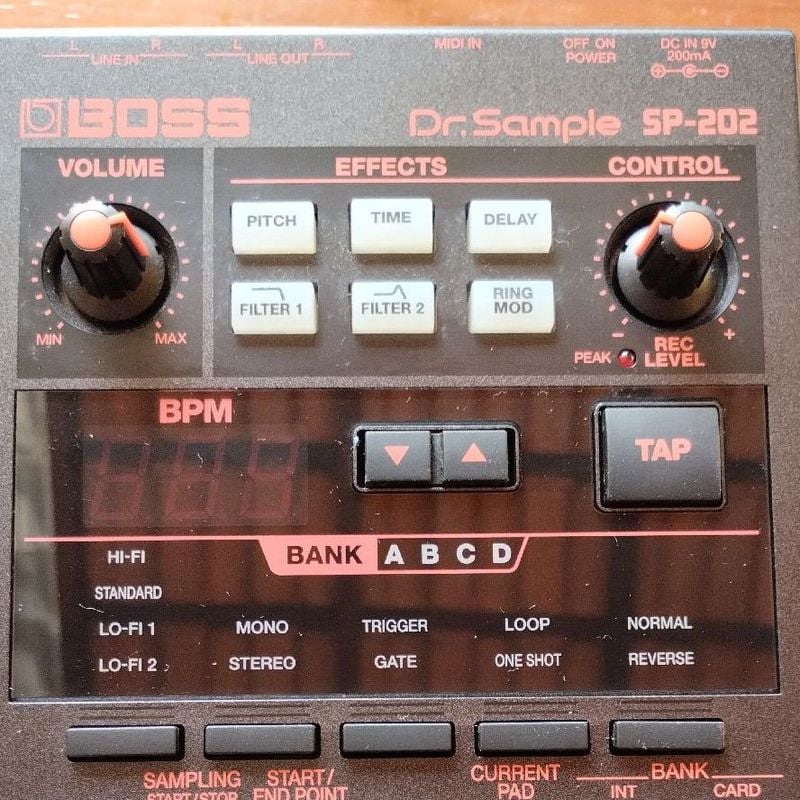 Sampler Boss Sp-202 | Boss Usado 103553665 | enjoei