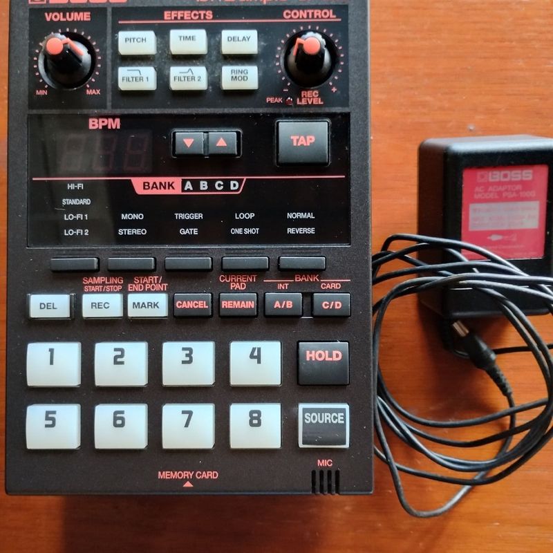 Sampler Boss Sp-202 | Boss Usado 103553665 | enjoei