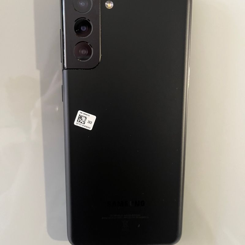Usado: Samsung Galaxy S21 Ultra 5G 512GB Preto Muito Bom