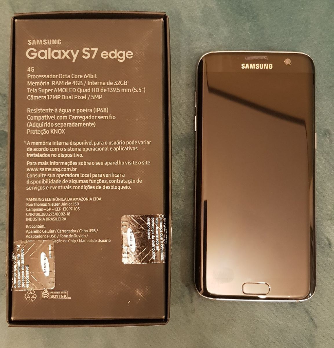 Samsung Galaxy S7 Edge Samsung Galaxy Samsung Usado 46824694 enjoei
