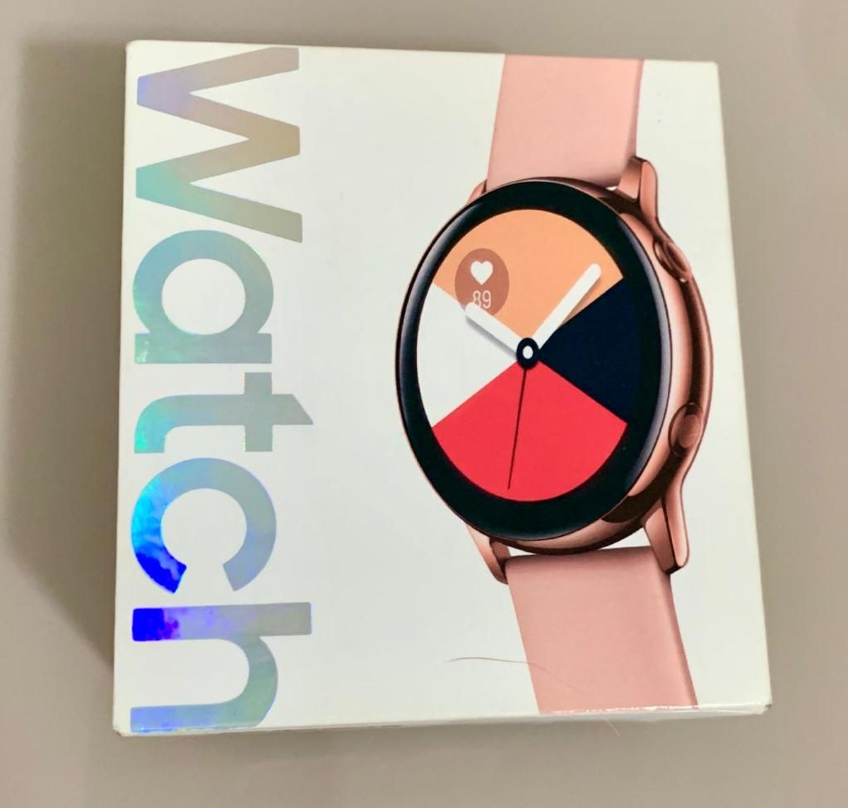 Samsung Galaxy Watch Active Rose Gold Original Sm R500 Eletrodoméstico Samsung Nunca Usado 5840