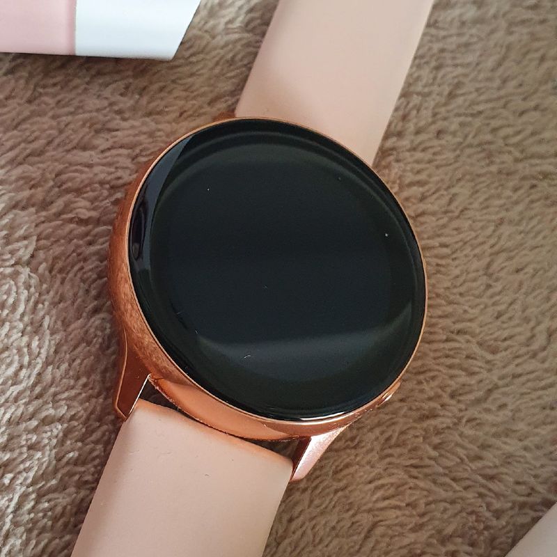 Smartwatch Samsung Galaxy Watch Active Rosê, Relógio Feminino Samsung  Usado 81736489