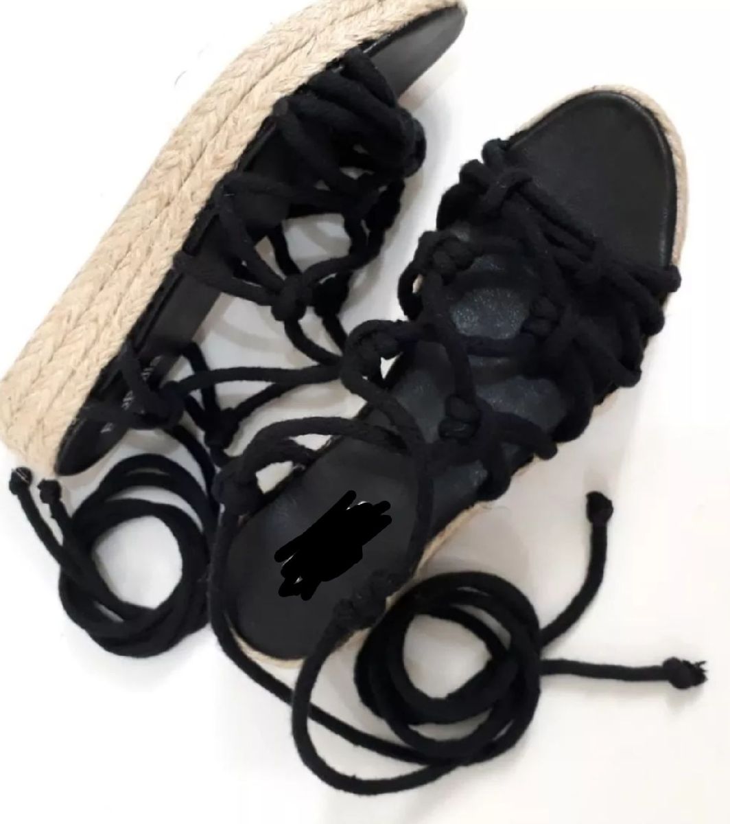 sandalia de amarrar santa lolla