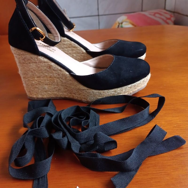 Sandalias best sale anabela constance