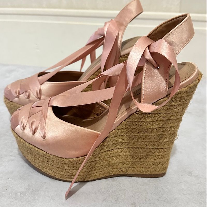 Sand lia Anabela Salto de Corda Sand lia Feminina Raphaella Booz Nunca Usado 85879316 enjoei