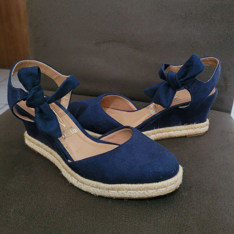 Anabela best sale vizzano espadrille