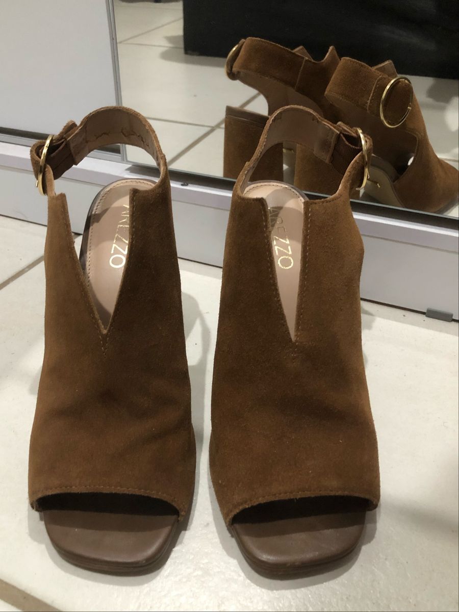 sandalia ankle boot arezzo