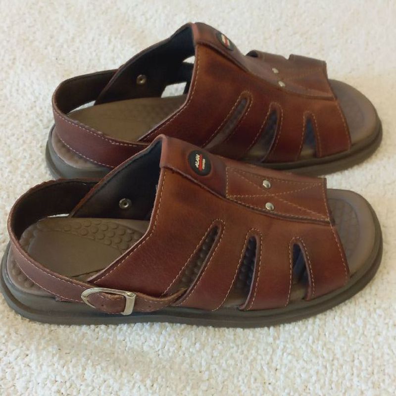 Sandália Anti-Stress Chinelo Marrom | Alan Shoes Usado 108061022