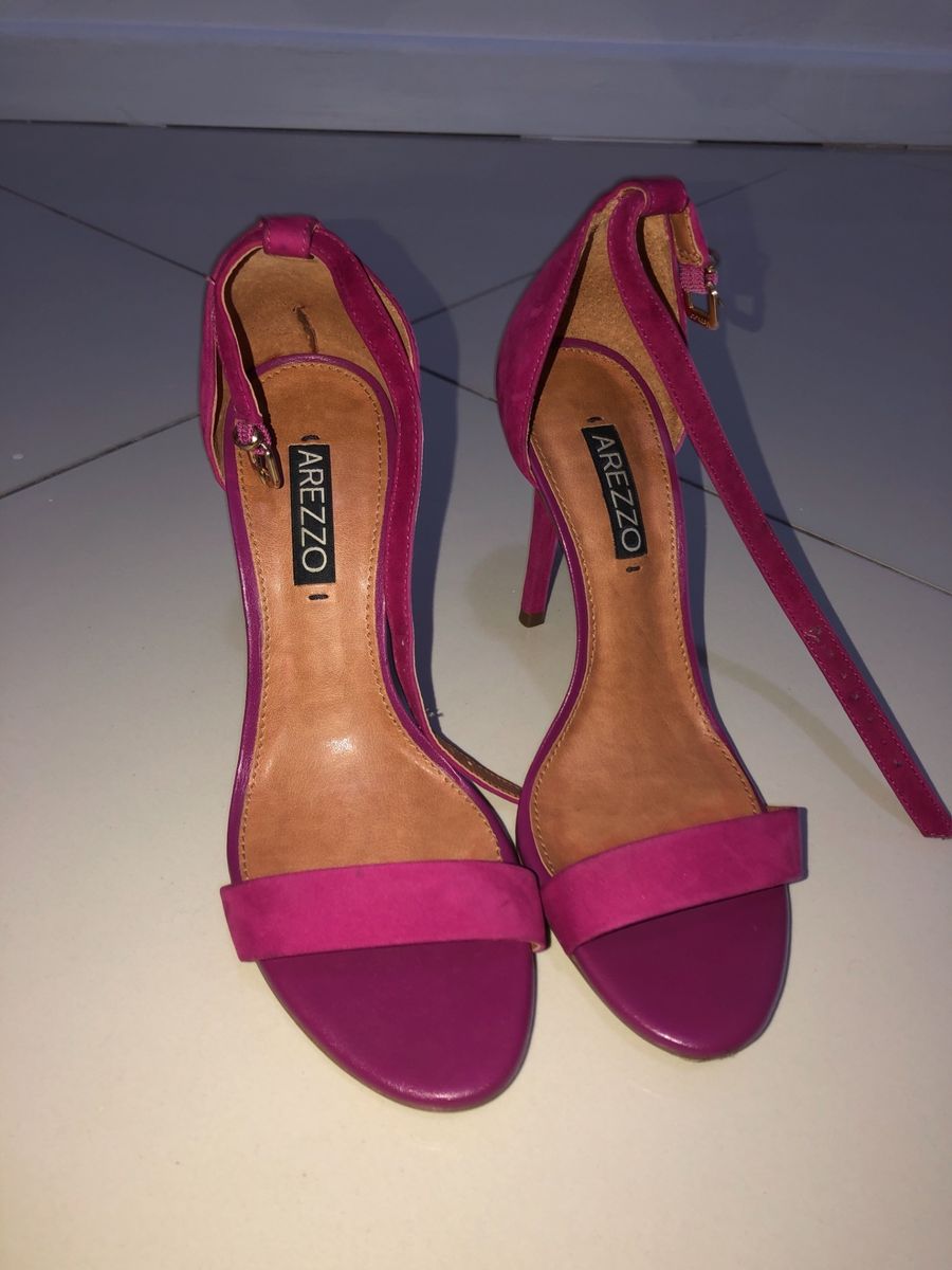 sandalia arezzo isabelli nobuck