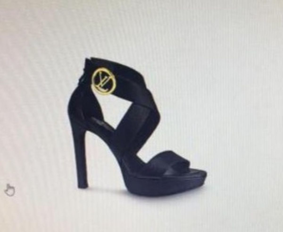 sandalia louis vuitton