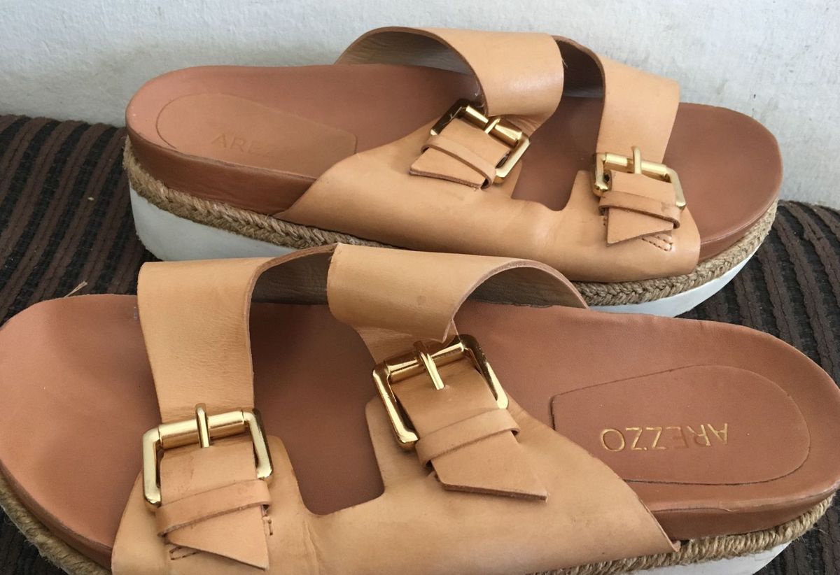 sandalia birken arezzo