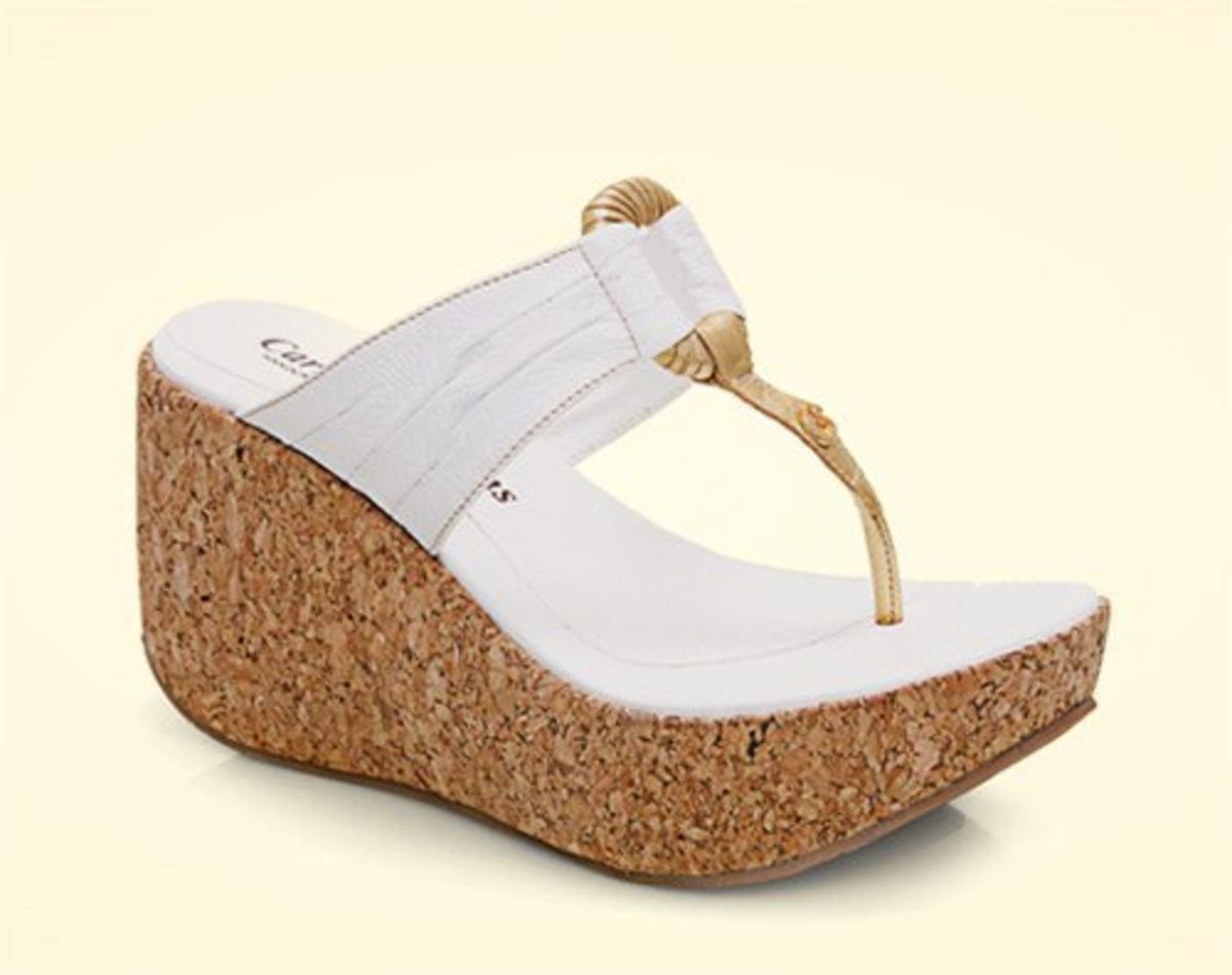 sandalias anabela carmen steffens