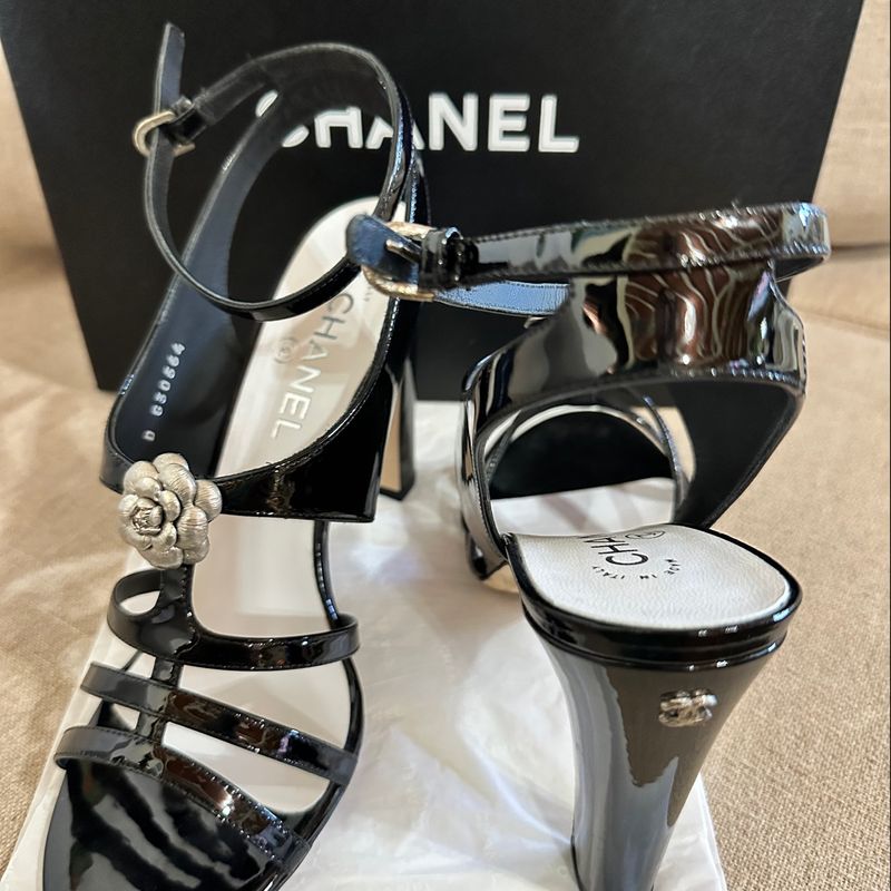 Sandalia chanel original new arrivals