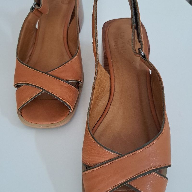 Sandalia Laranja Lima Shoes Sandália Rasteira Sapatos Laranja Lima