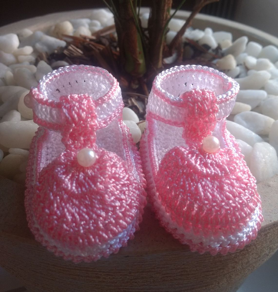 sandalias de croche bebe