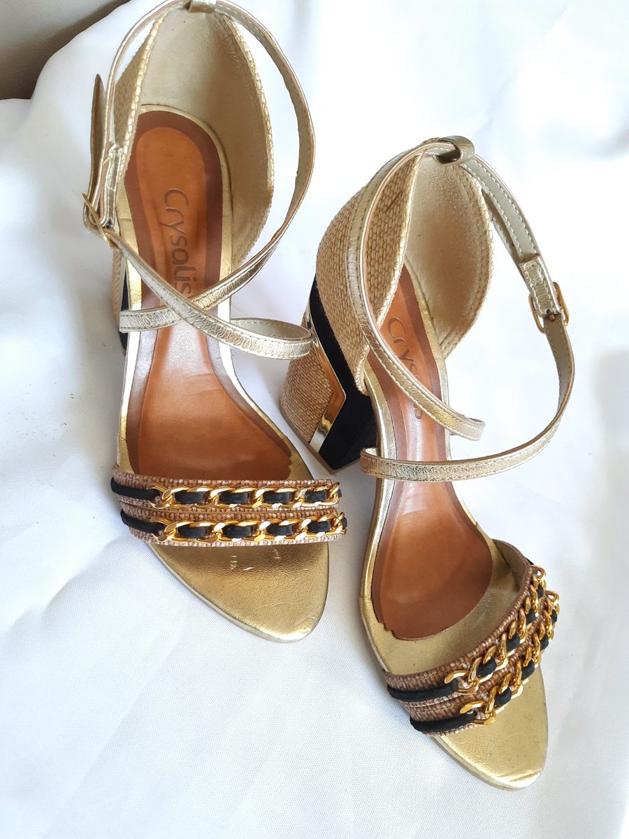 Sand lia Crysalis Feminina Sand lia Feminina Crysalis Usado