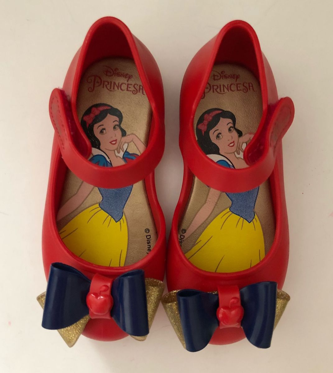 sandalia branca de neve melissa