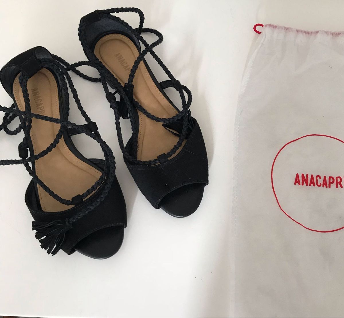sandalia de amarrar anacapri