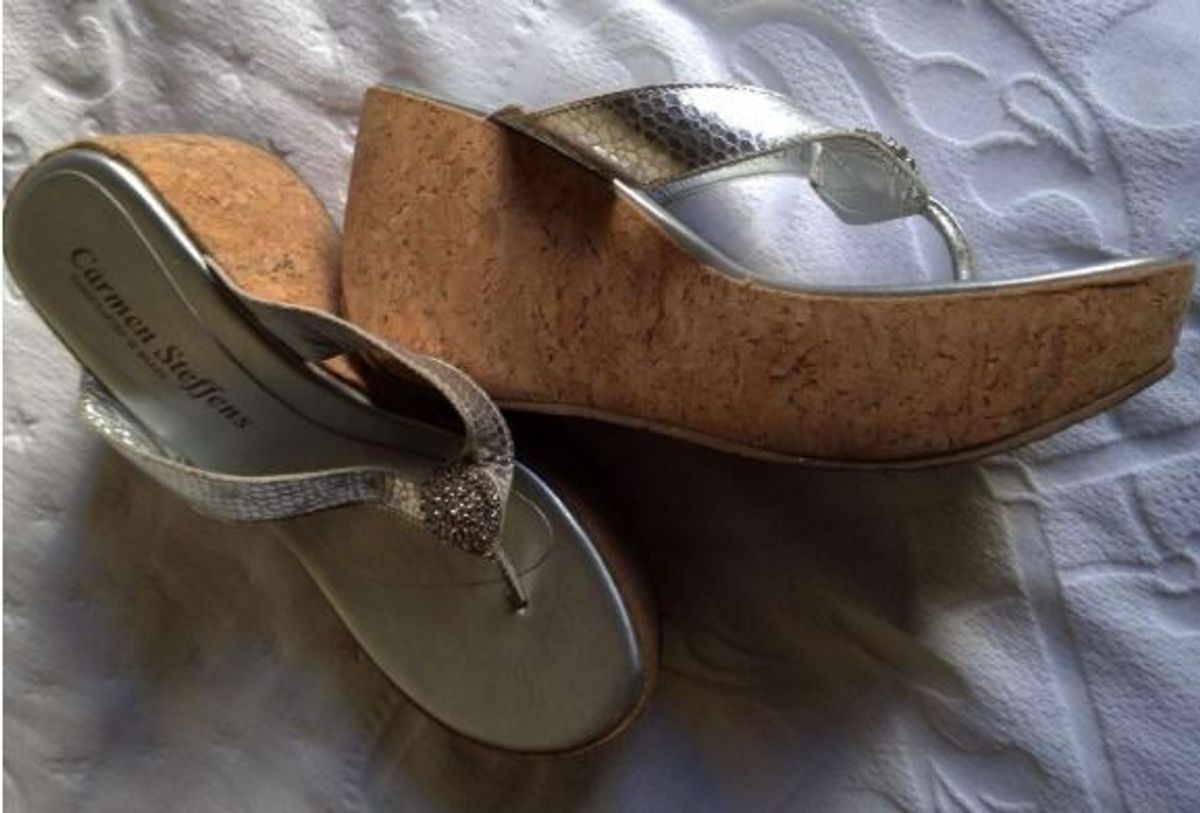 sandalia de dedo carmen steffens