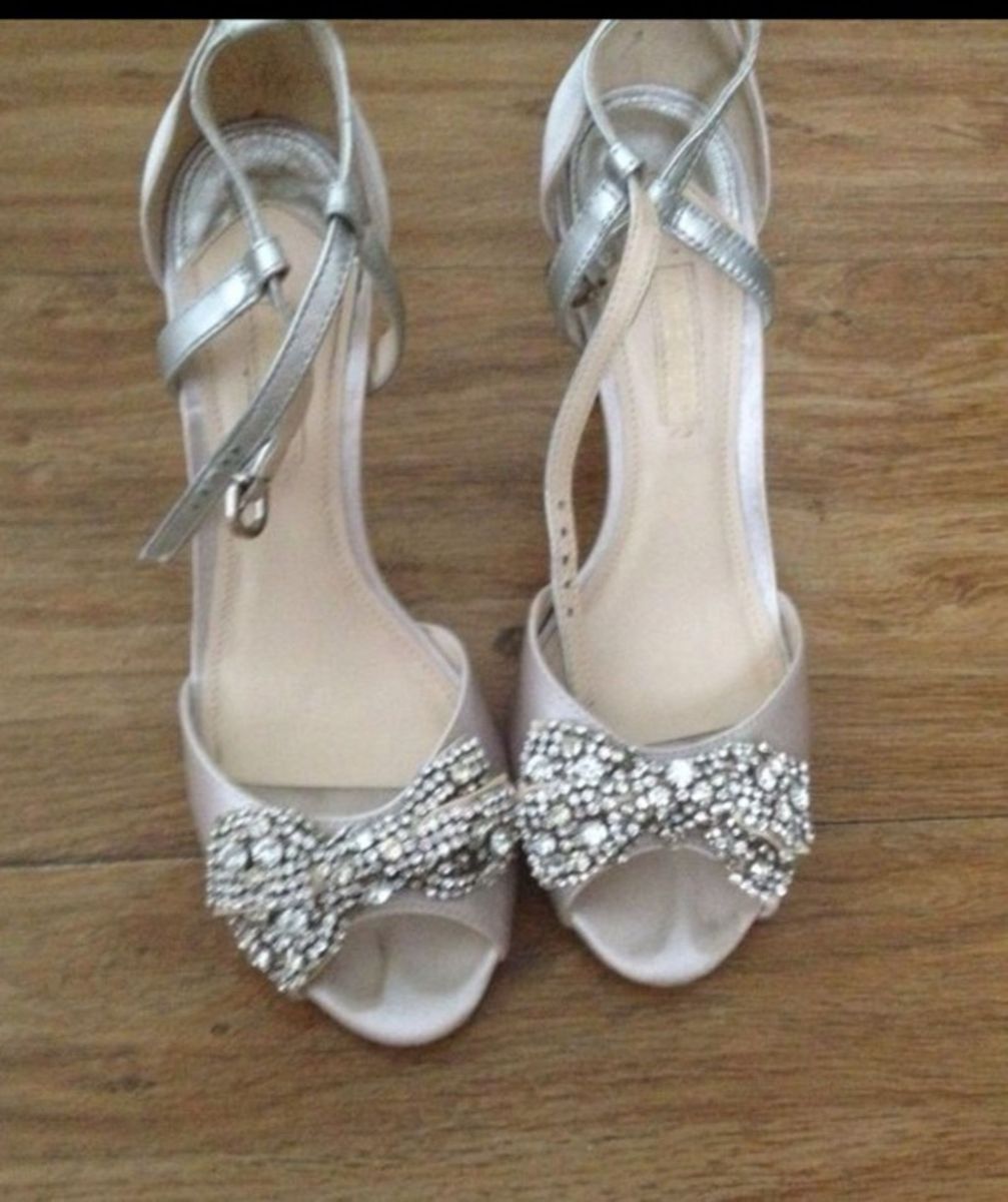 sandalia festa prata arezzo