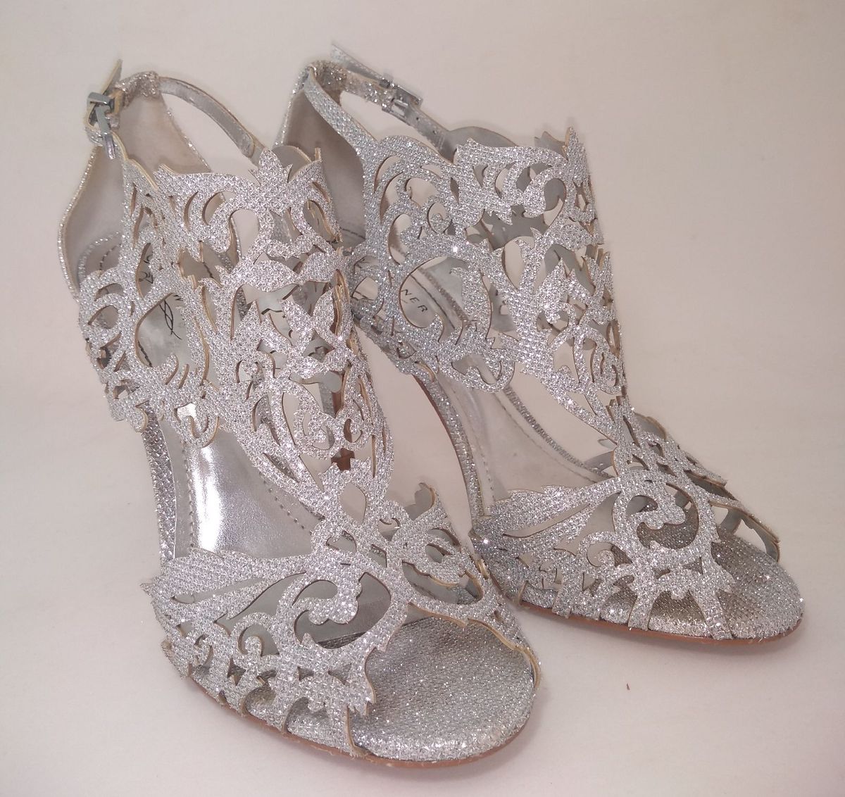 sandalias prata festa casamento